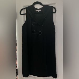 English factory black shift dress. Size small